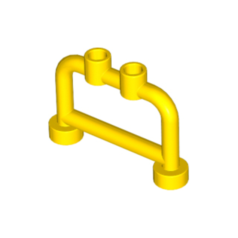 Staaf, Hek 1x4x2 Yellow